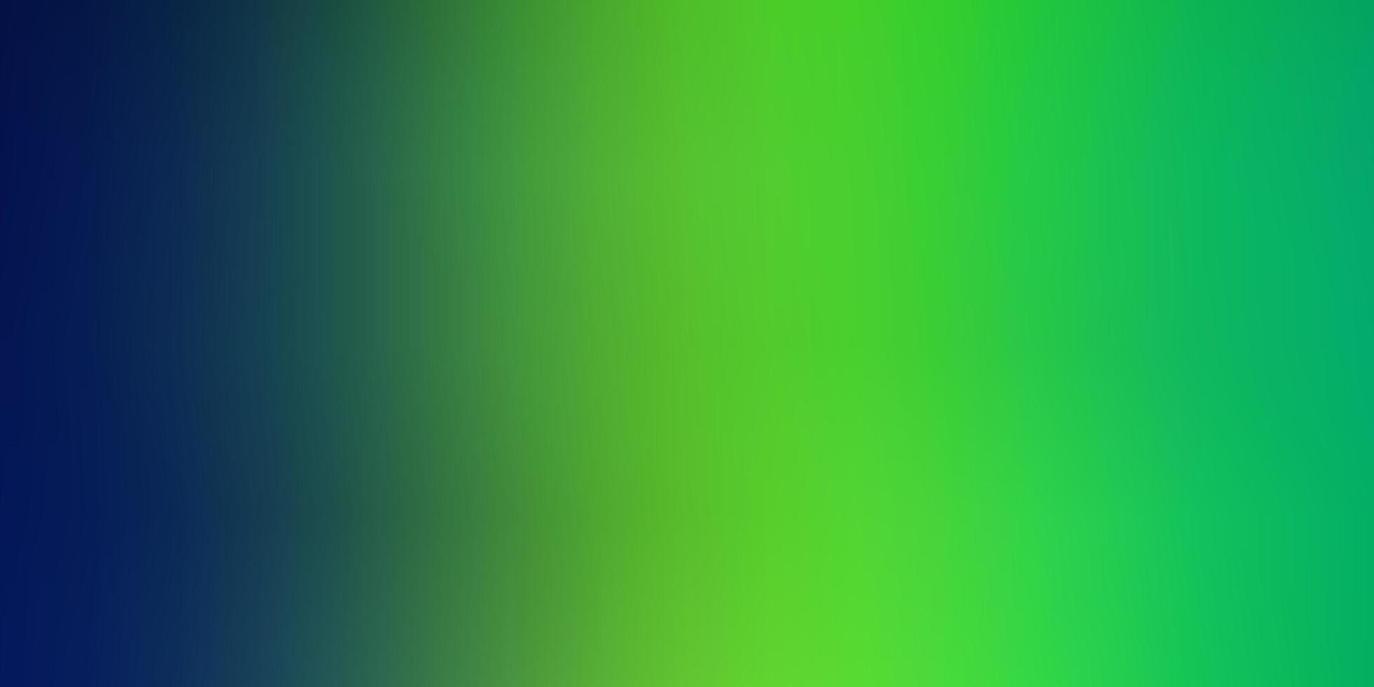 lichtblauw, groen vector kleurrijke wazige achtergrond.