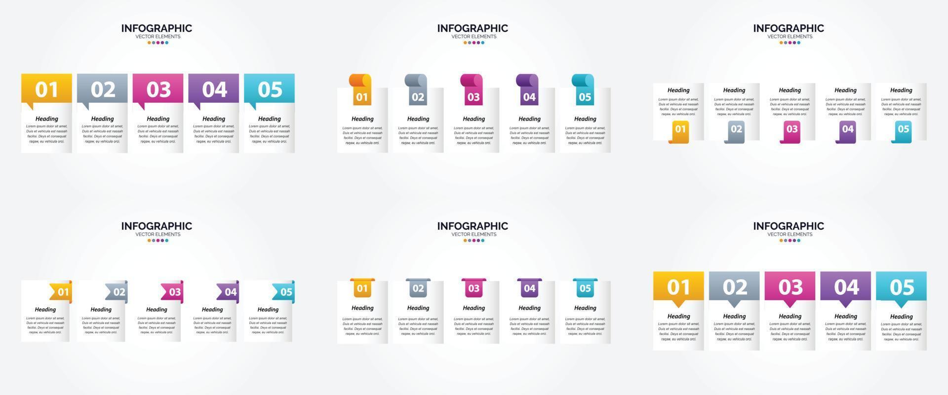 vector illustratie infographics vlak ontwerp reeks voor reclame brochure folder en tijdschrift