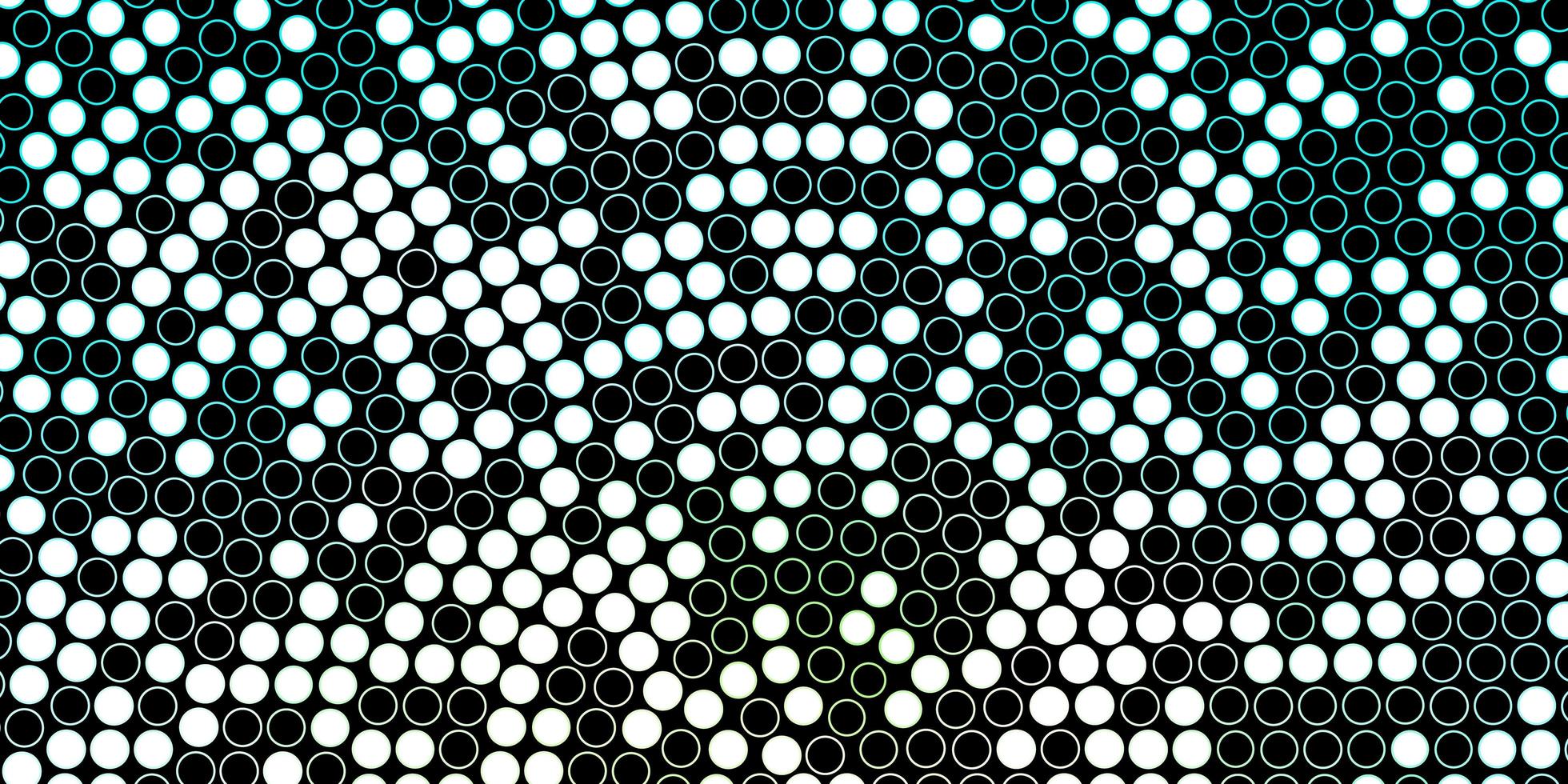 donkerblauwe vector achtergrond met cirkels.