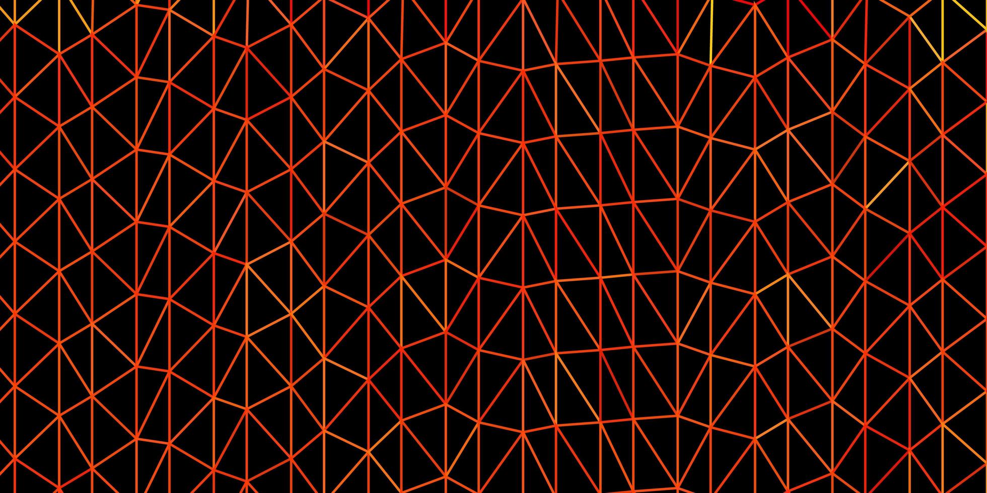 lichtoranje vector geometrische veelhoekige lay-out.