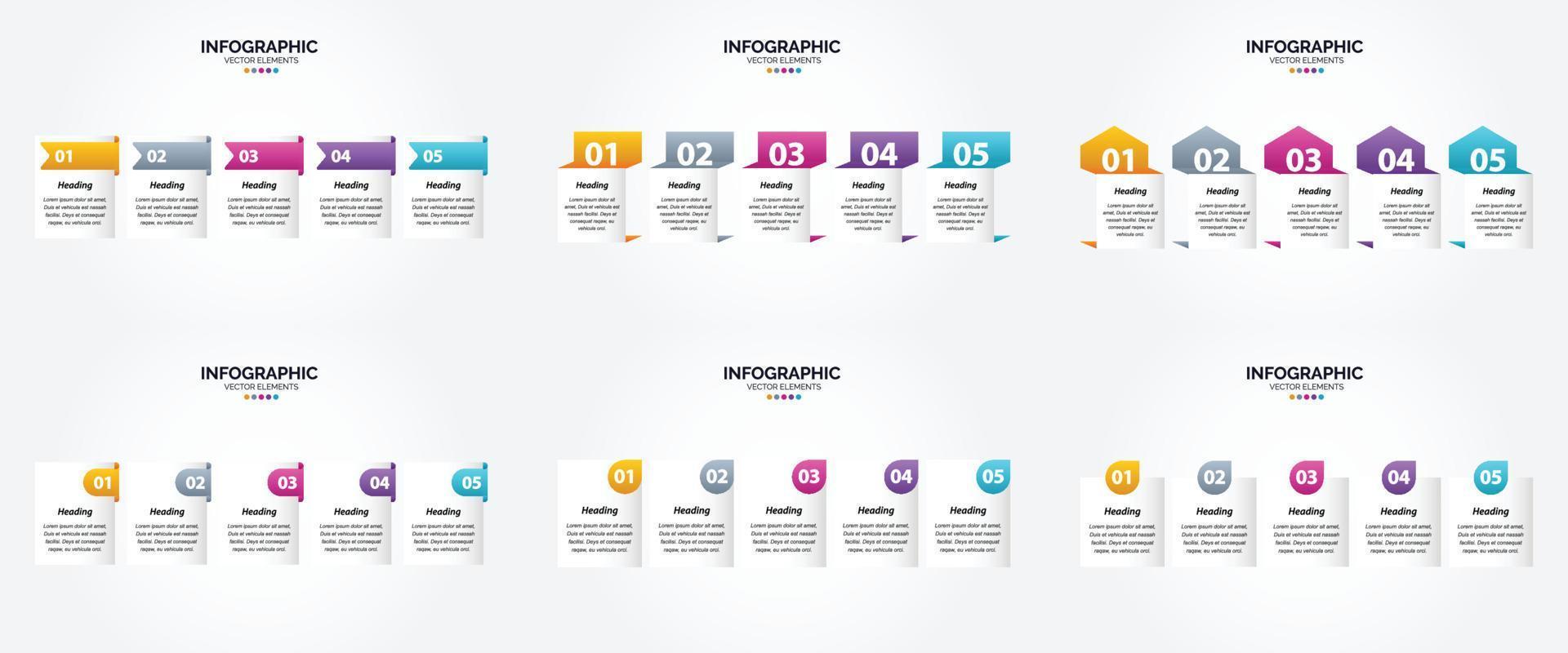 vector illustratie infographics vlak ontwerp reeks voor reclame brochure folder en tijdschrift