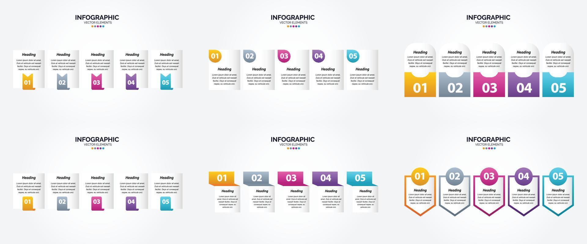 vector illustratie infographics vlak ontwerp reeks voor reclame brochure folder en tijdschrift