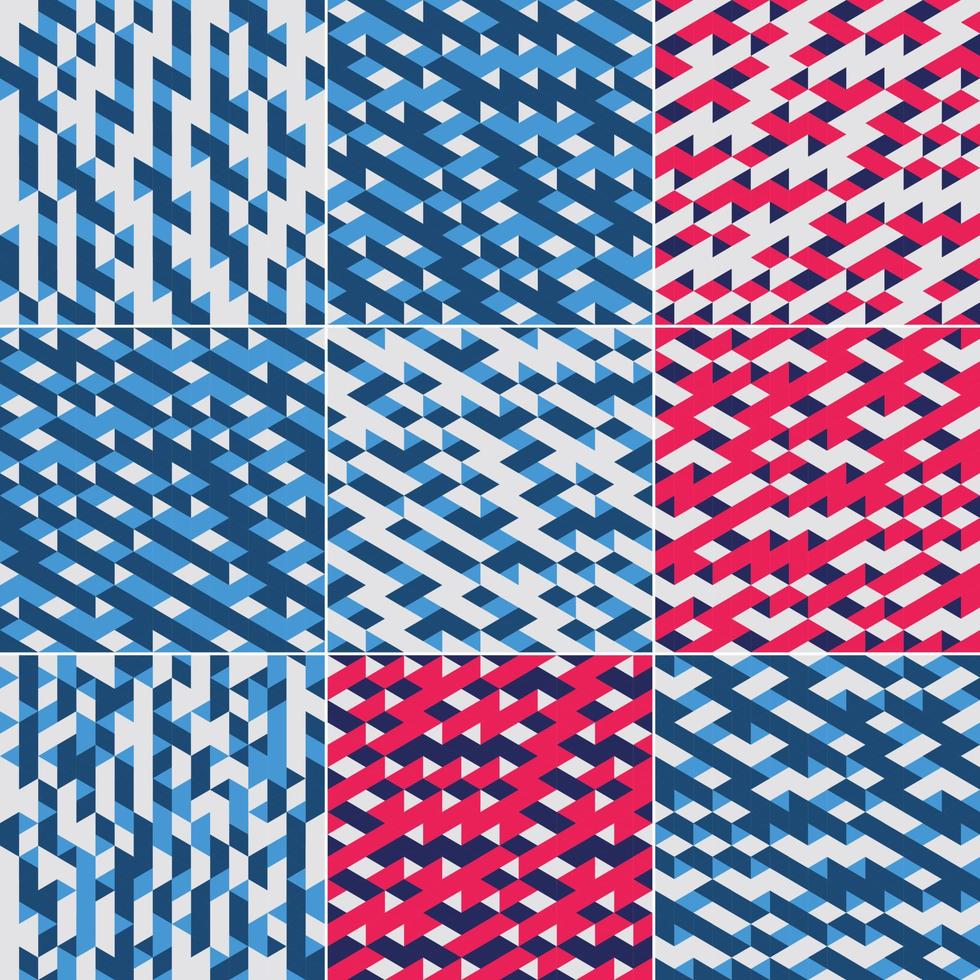 bauhaus meetkundig patroon achtergrond met abstract cirkel. driehoek. en plein lijnen kunst in geel. blauw. rood. en groen kleuren vector illustratie