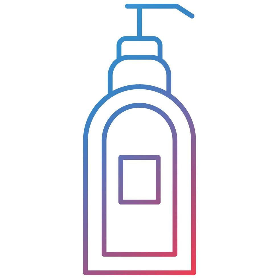 lotion lijn helling icoon vector