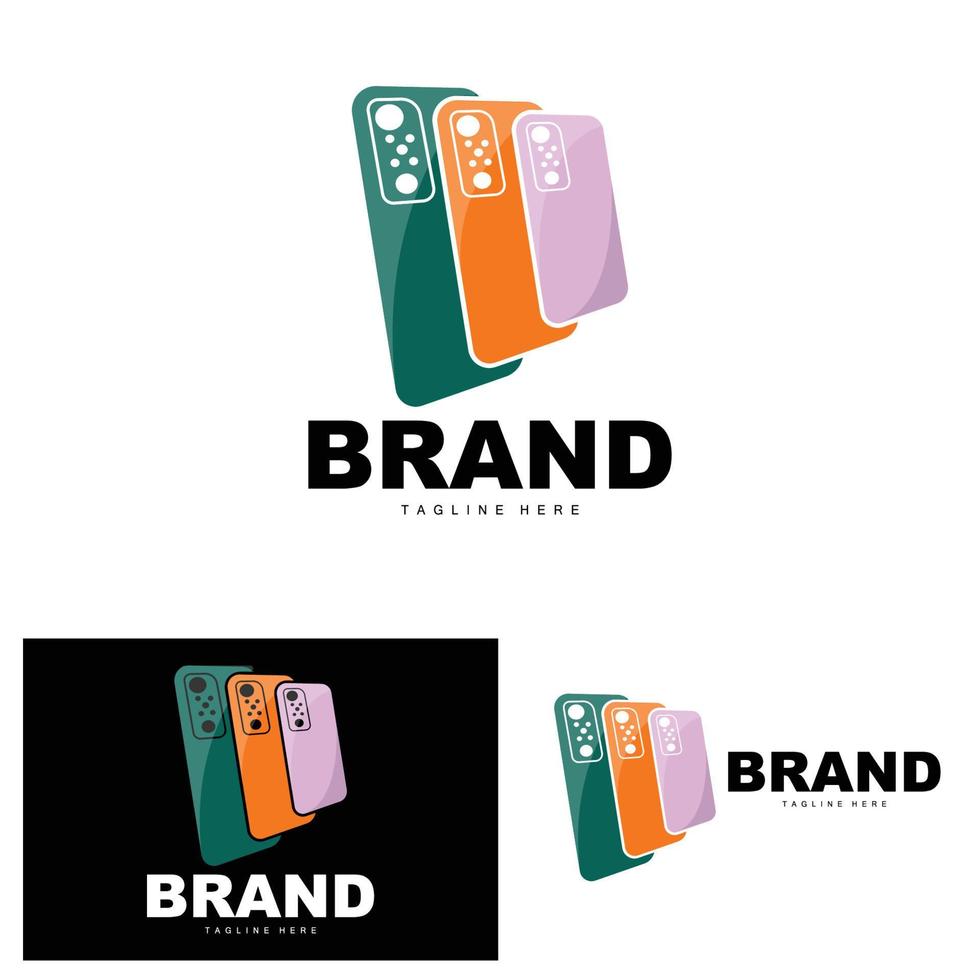 smartphone logo, modern elektronica vector, smartphone winkel ontwerp, elektronisch goederen vector