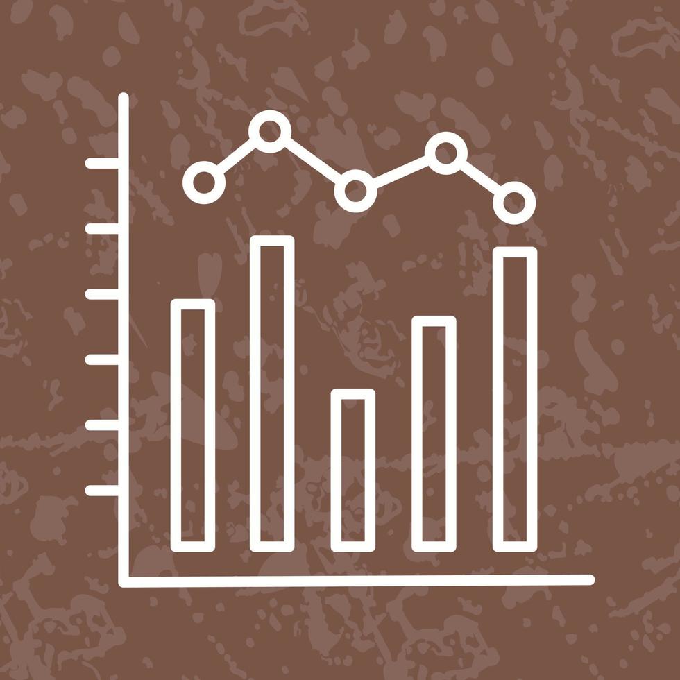 histogram vector icoon