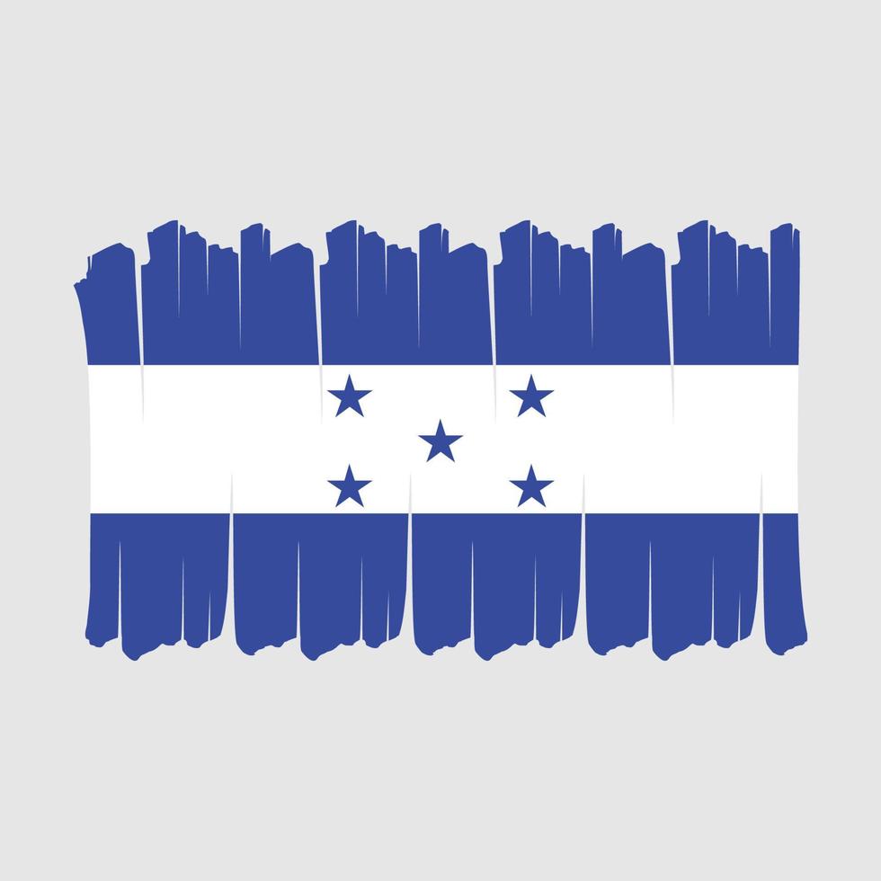 honduras vlag borstel vector