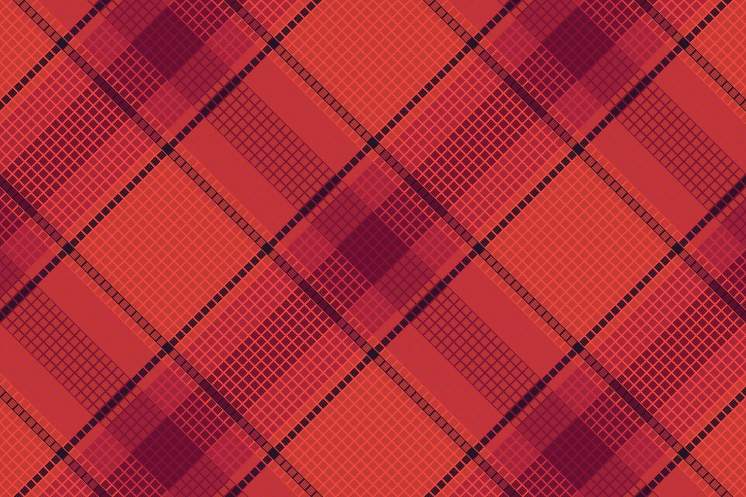 Schotse ruit plaid patroon met donker kleur. vector