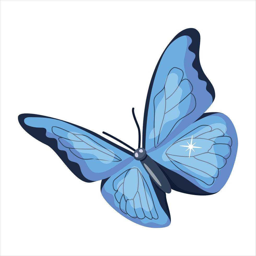 trendy vlinderconcepten vector