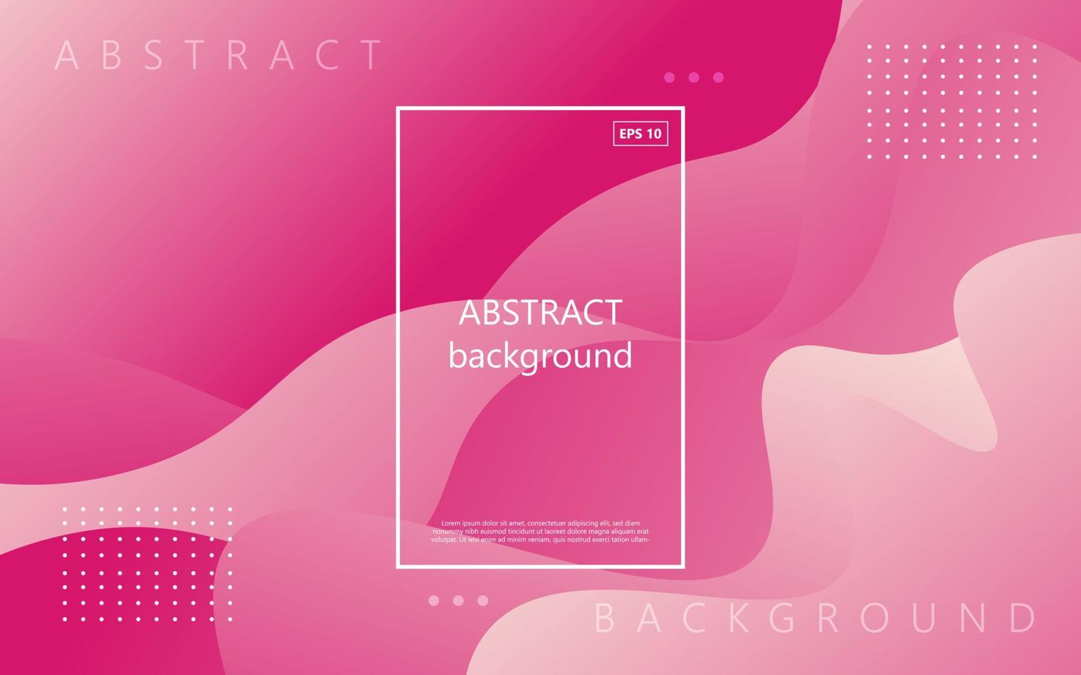 abstract golvend roze pastel vloeistof vorm achtergrond. eps10 vector