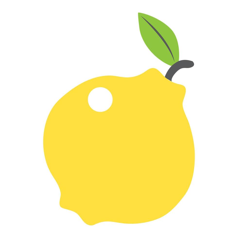 kweepeer fruit vector illustratie.pictogram kleurrijk kweepeer