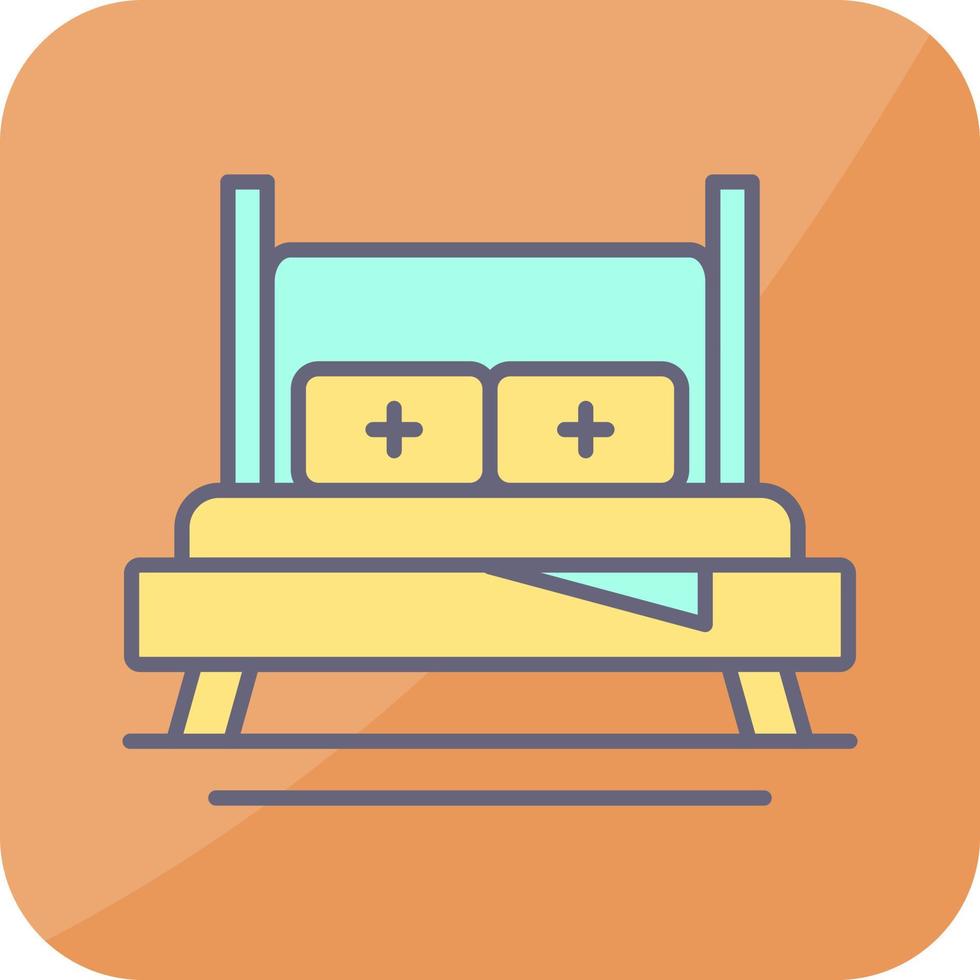 bed vector icoon