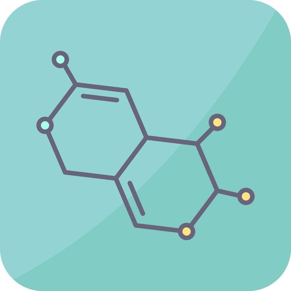 molecuul vector pictogram