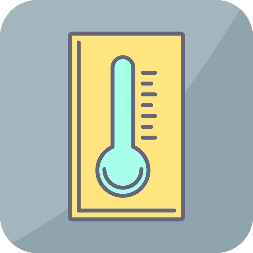 thermometer vector pictogram