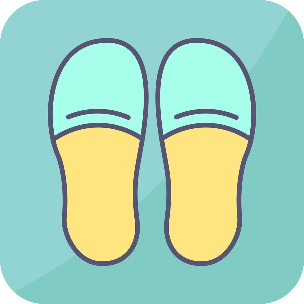 slippers vector icoon