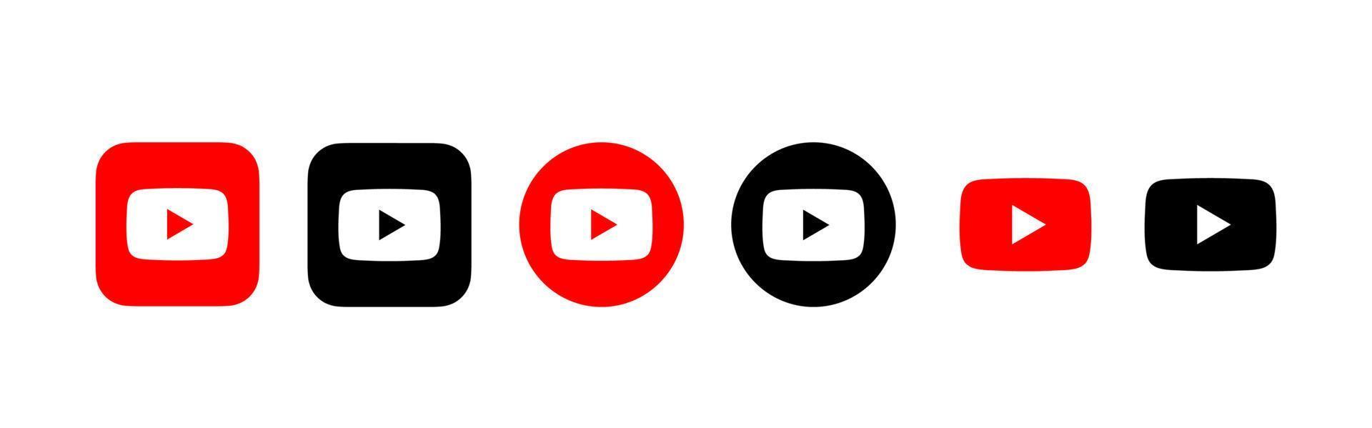 youtube logo vector, youtube icoon vector, youtube symbool vrij vector