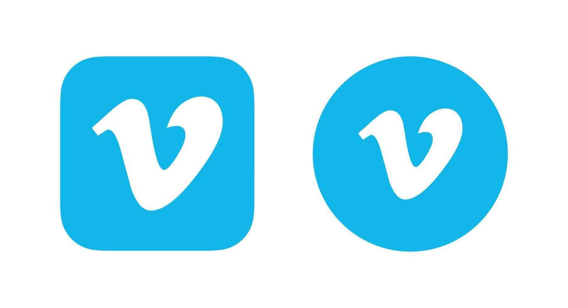 vimeo logo, vimeo symbool, vimeo icoon vrij vector