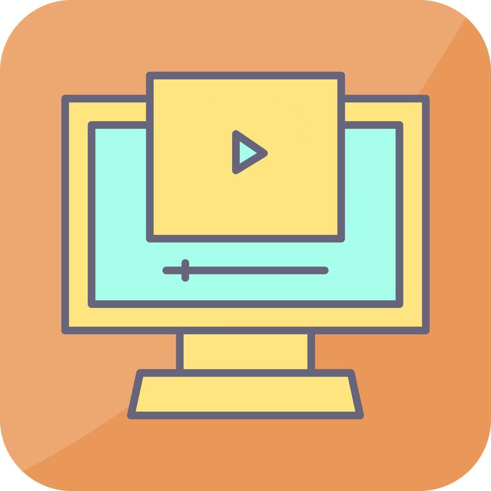 bruiloft video vector pictogram