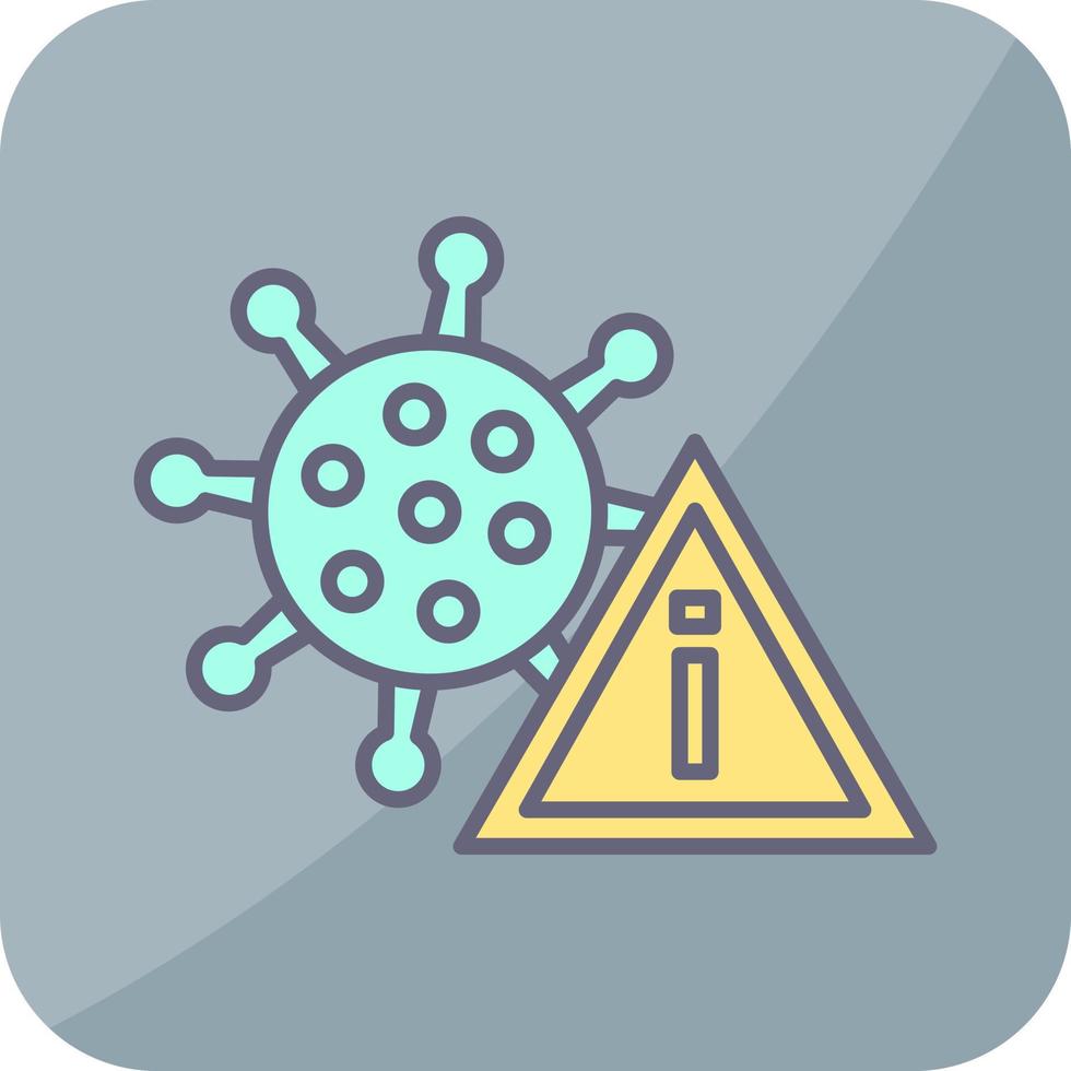 coronavirus vector pictogram