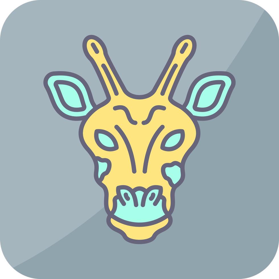 giraffe vector icoon