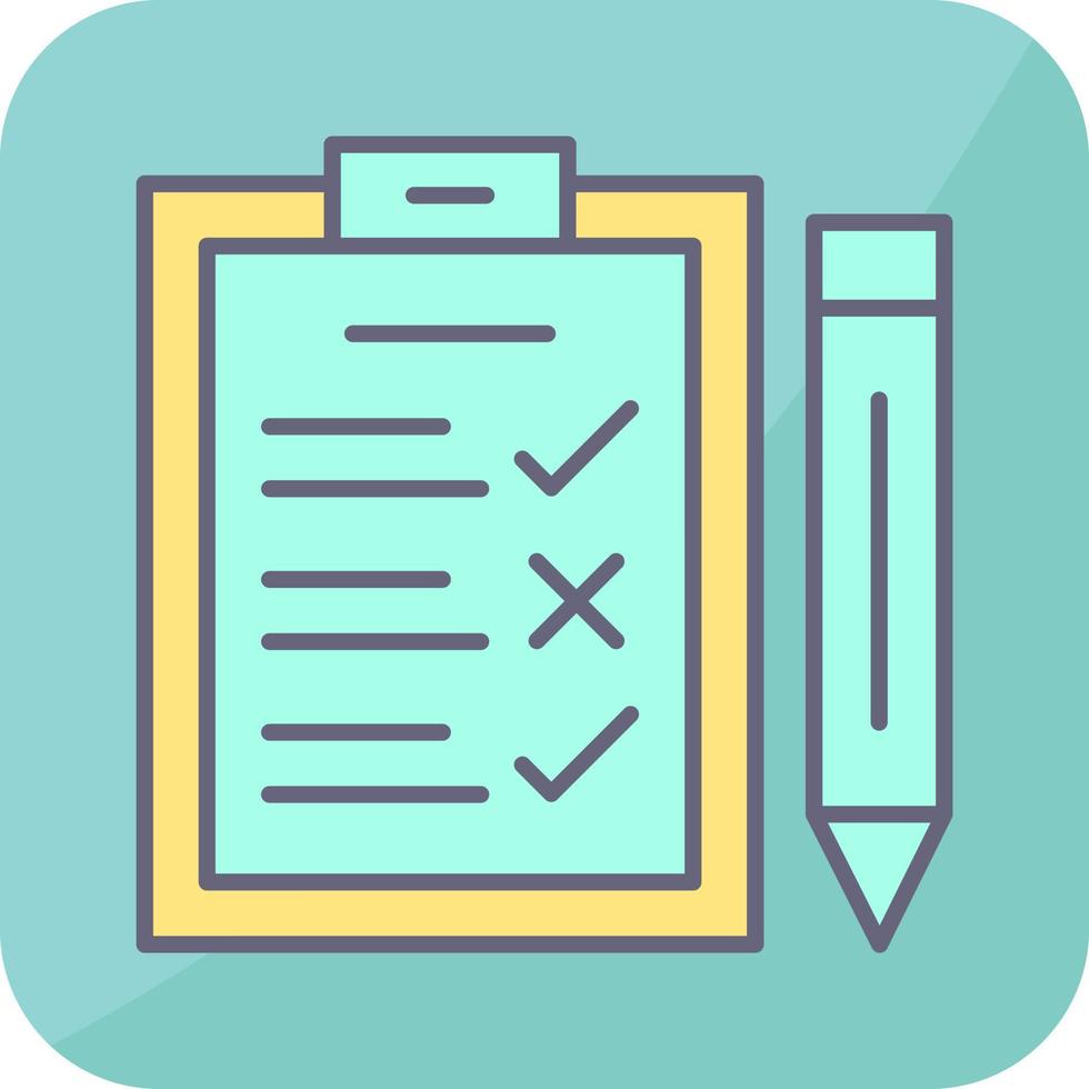 Klembord vector pictogram