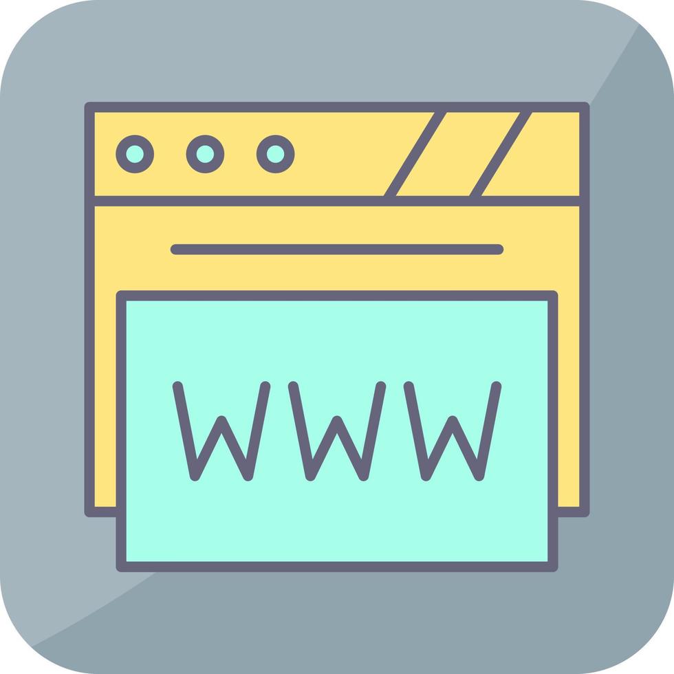 web browser vector icoon