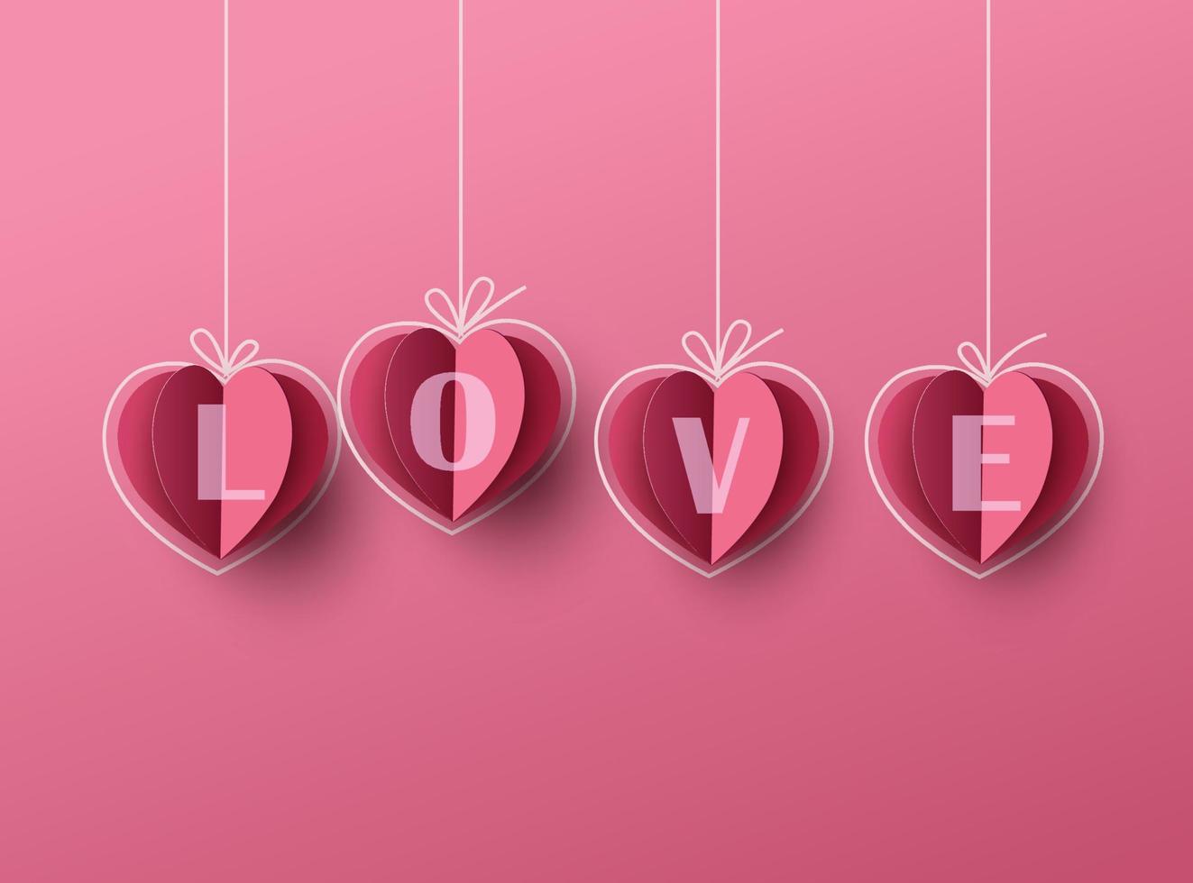 liefde en valentijn dag vector