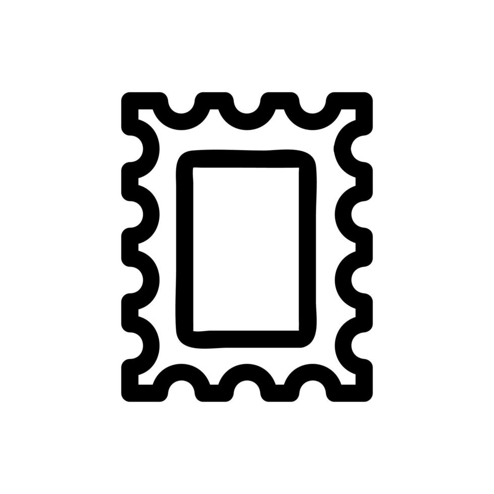 mail merk icoon vector. geïsoleerd contour symbool illustratie vector