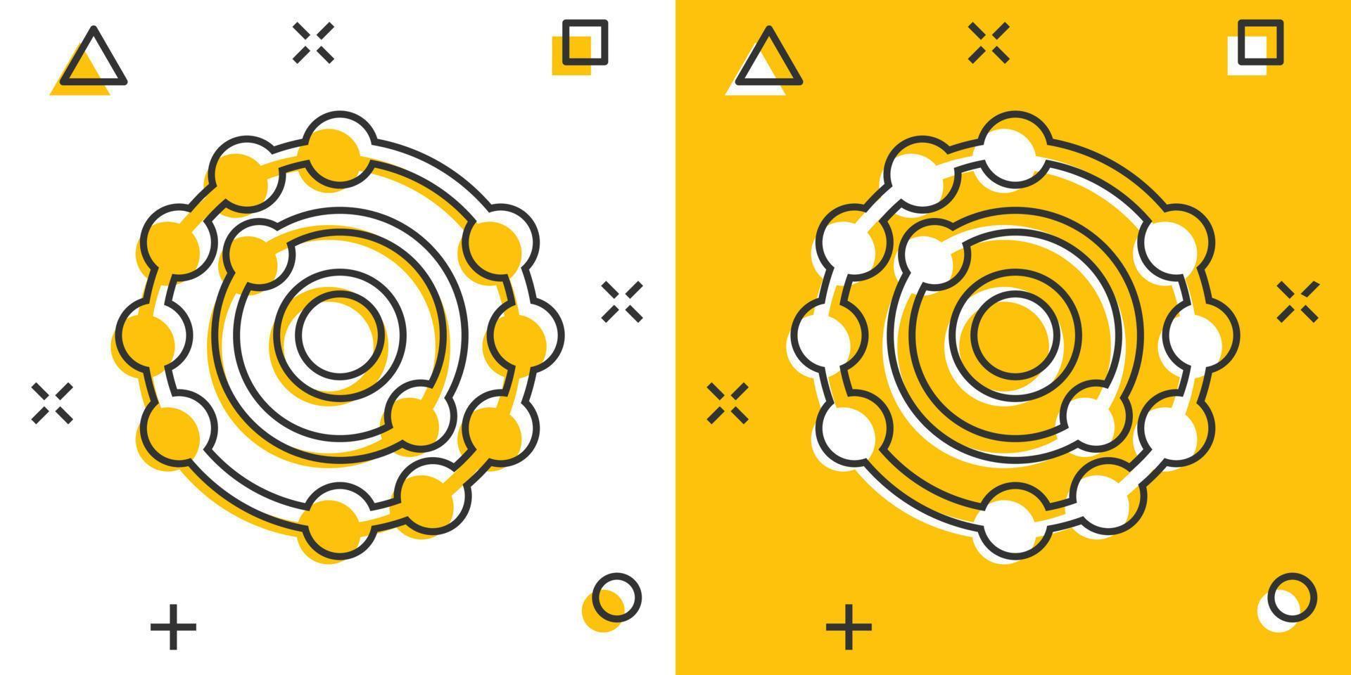 antioxidant icoon in grappig stijl. molecuul tekenfilm vector illustratie Aan wit geïsoleerd achtergrond. ontgiften plons effect bedrijf concept.