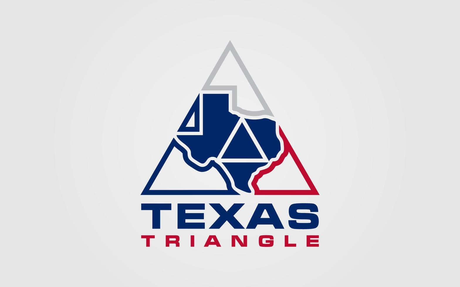 Texas driehoek vector logo grafisch