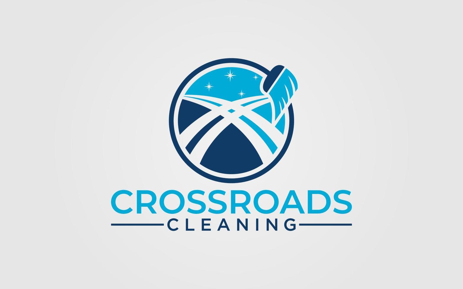 tweesprong schoonmaak vector logo grafisch