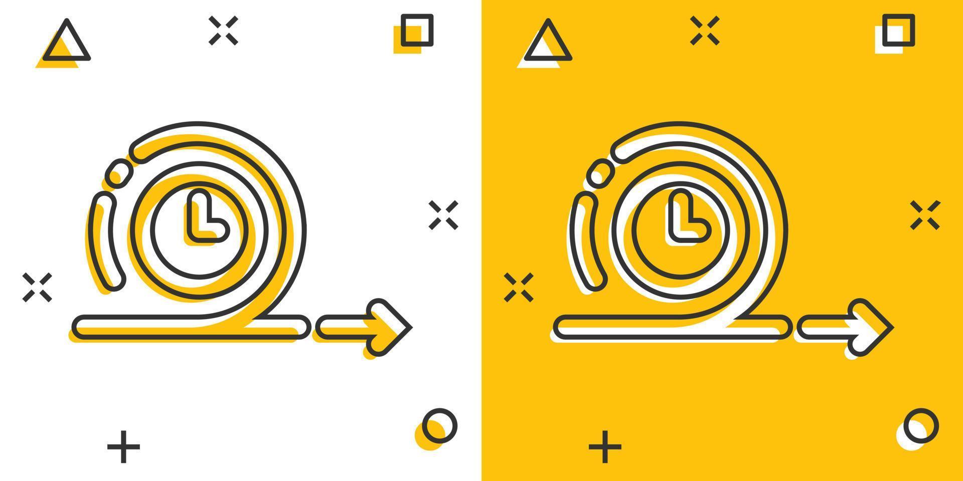 behendig icoon in grappig stijl. flexibel tekenfilm vector illustratie Aan wit geïsoleerd achtergrond. pijl fiets plons effect bedrijf concept.