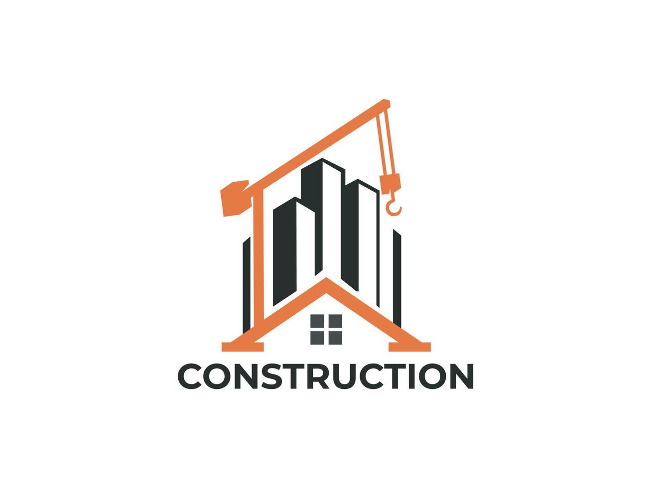 bouw logo ontwerp sjabloon vector