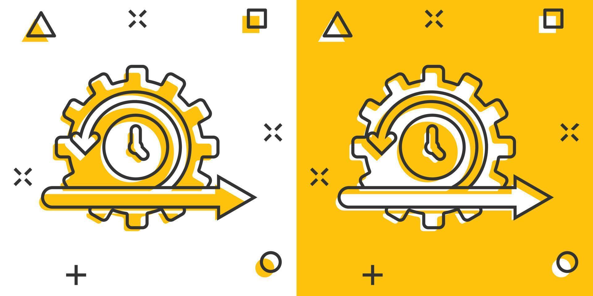 behendig icoon in grappig stijl. flexibel tekenfilm vector illustratie Aan wit geïsoleerd achtergrond. pijl fiets plons effect bedrijf concept.