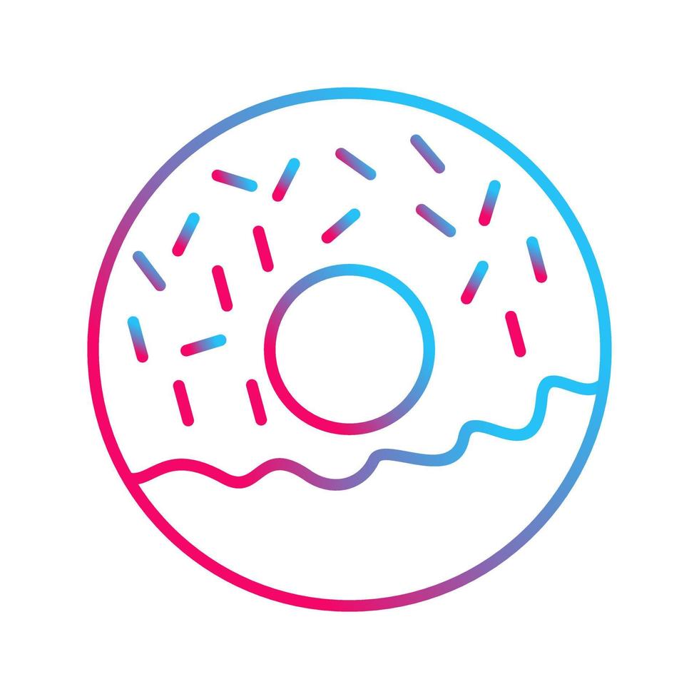 donut vector pictogram