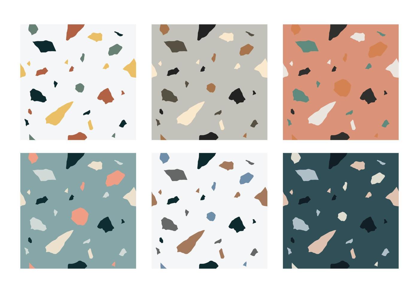 terrazzo naadloos patroon vector