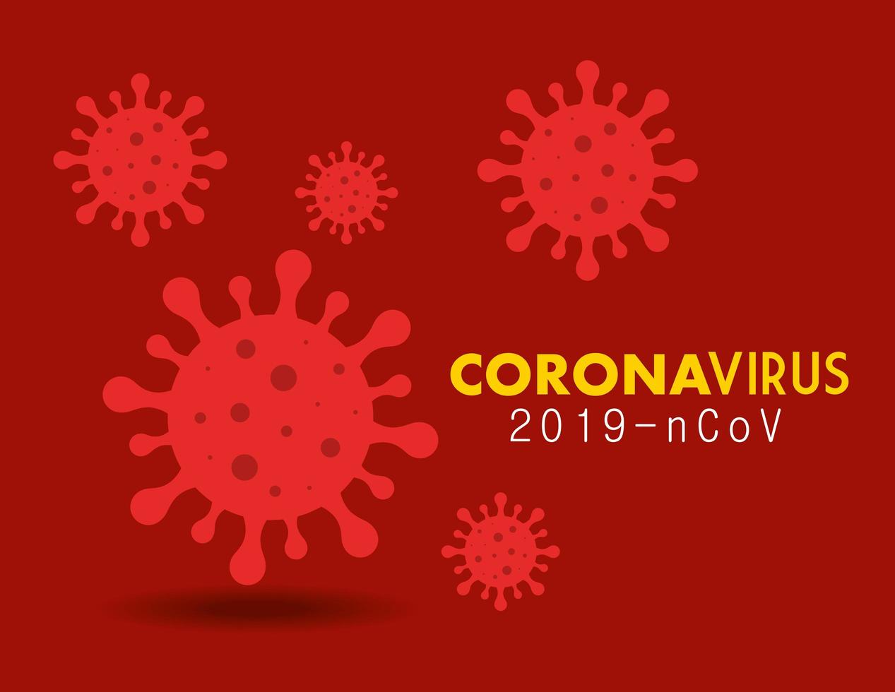 achtergrond van deeltjes 2019 ncov coronavirus vector