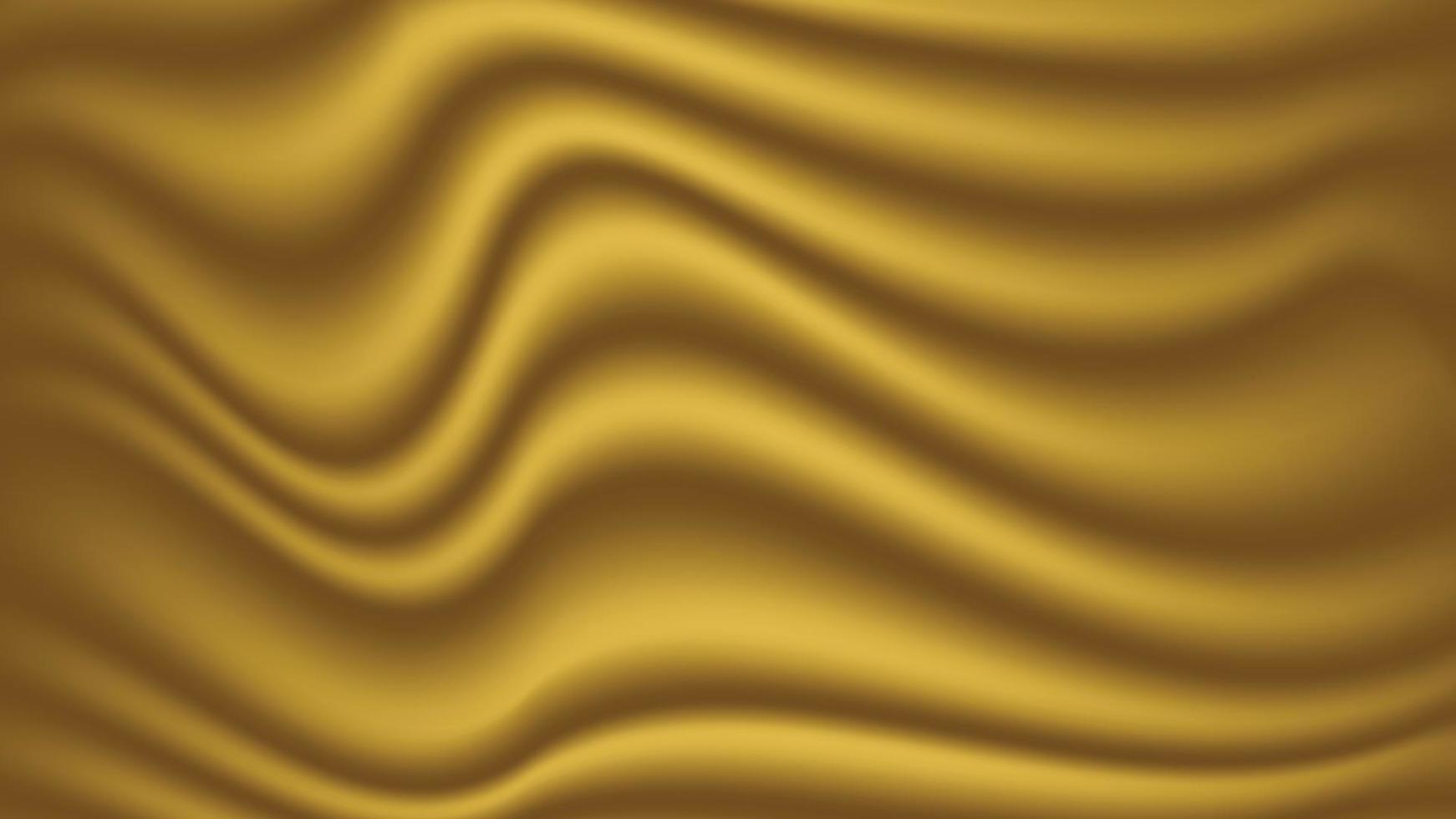 abstract achtergrond van geel kleding stof textuur. behang luxe door zacht kromme van canvas en Golf. illustratie achtergrond van geel kleding en satijn. vector