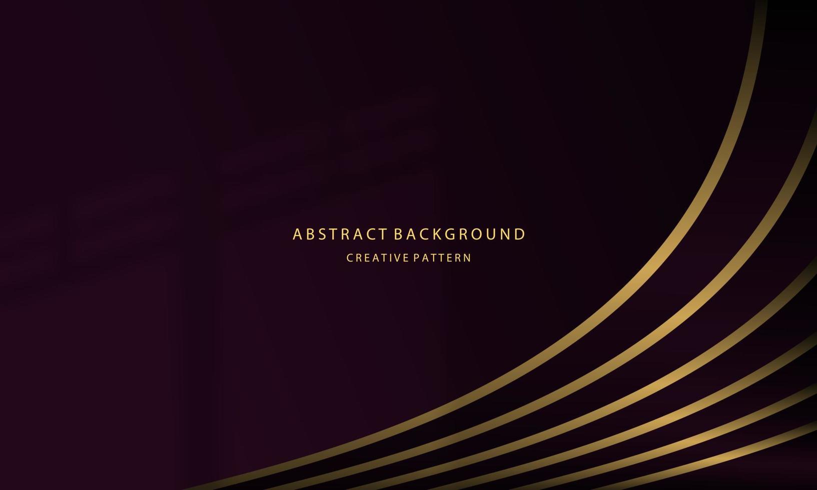 abstract achtergrond meetkundig vloeistof helling van gouden kleur en Purper helling met gouden licht Aan de rug, voor affiches, spandoeken, enz., eps 10 vector ontwerp kopiëren ruimte Oppervlakte