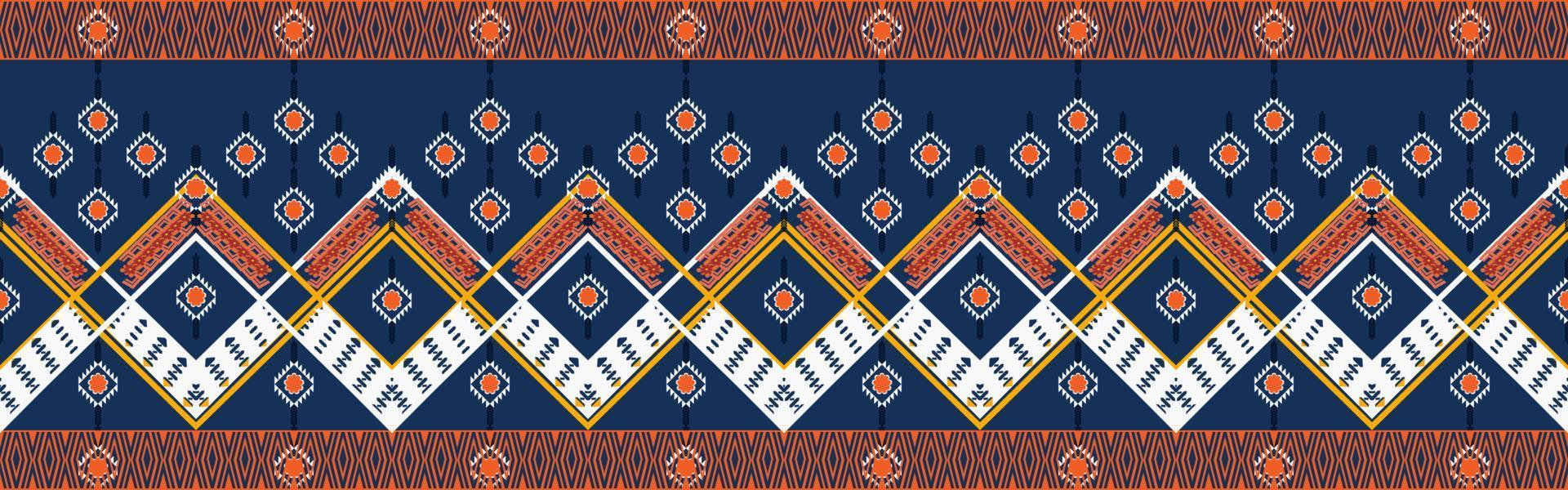 etnisch meetkundig naadloos patroon vector. Afrikaanse Arabisch Amerikaans aztec motief patroon. vector elementen ontworpen voor achtergrond, behang, afdrukken, inpakken,tegel, kleding stof patroon. vector patroon.