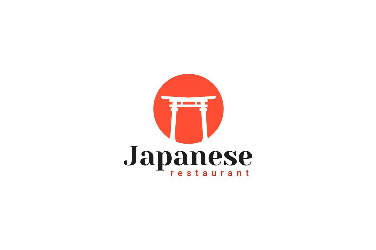 abstract restaurant ontwerp concept traditioneel restaurant vector logo ontwerp sjabloon