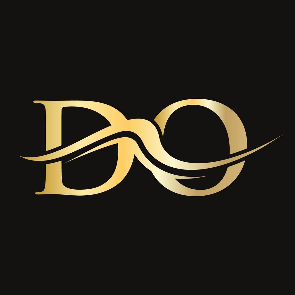 brief Doen logo ontwerp monogram bedrijf en bedrijf logotype vector