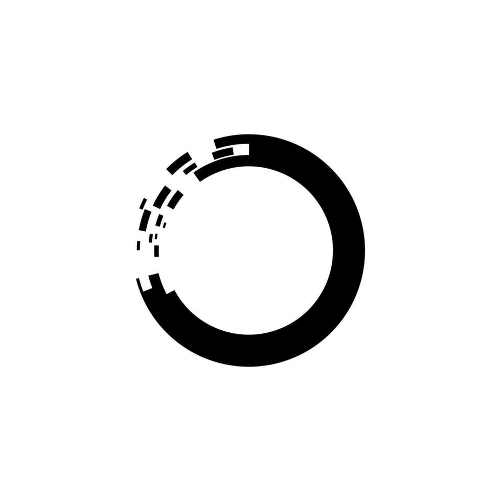 vector van abstract cirkel gegevens