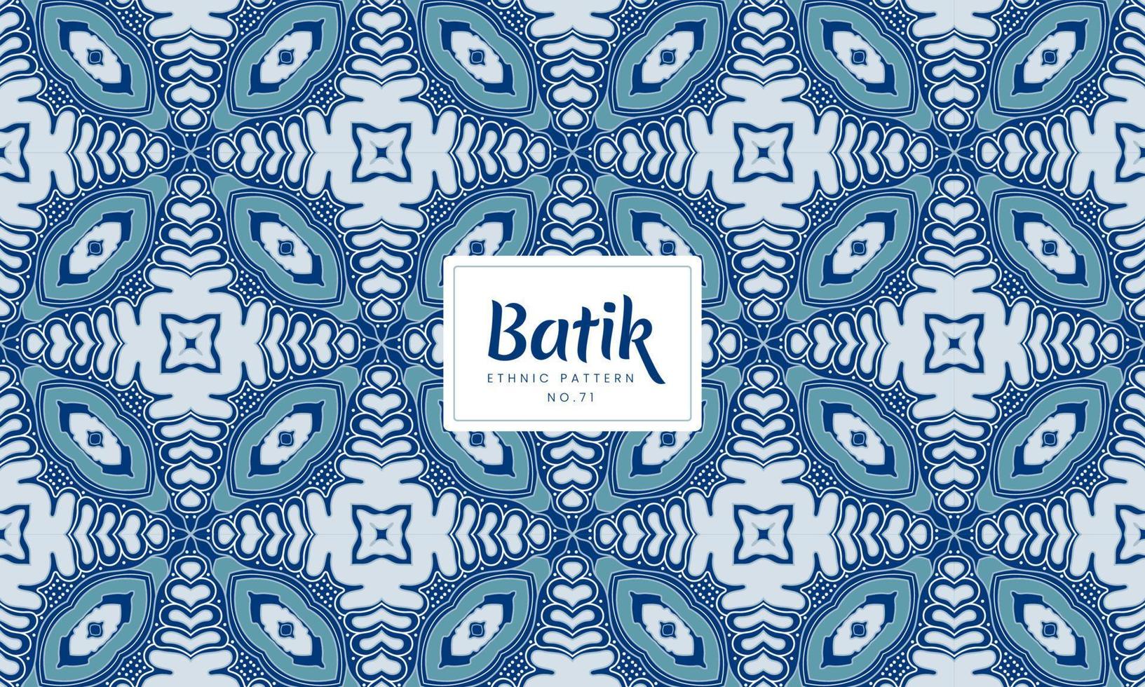 etnisch batik Kawung vector Indonesisch patroon naadloos wijnoogst