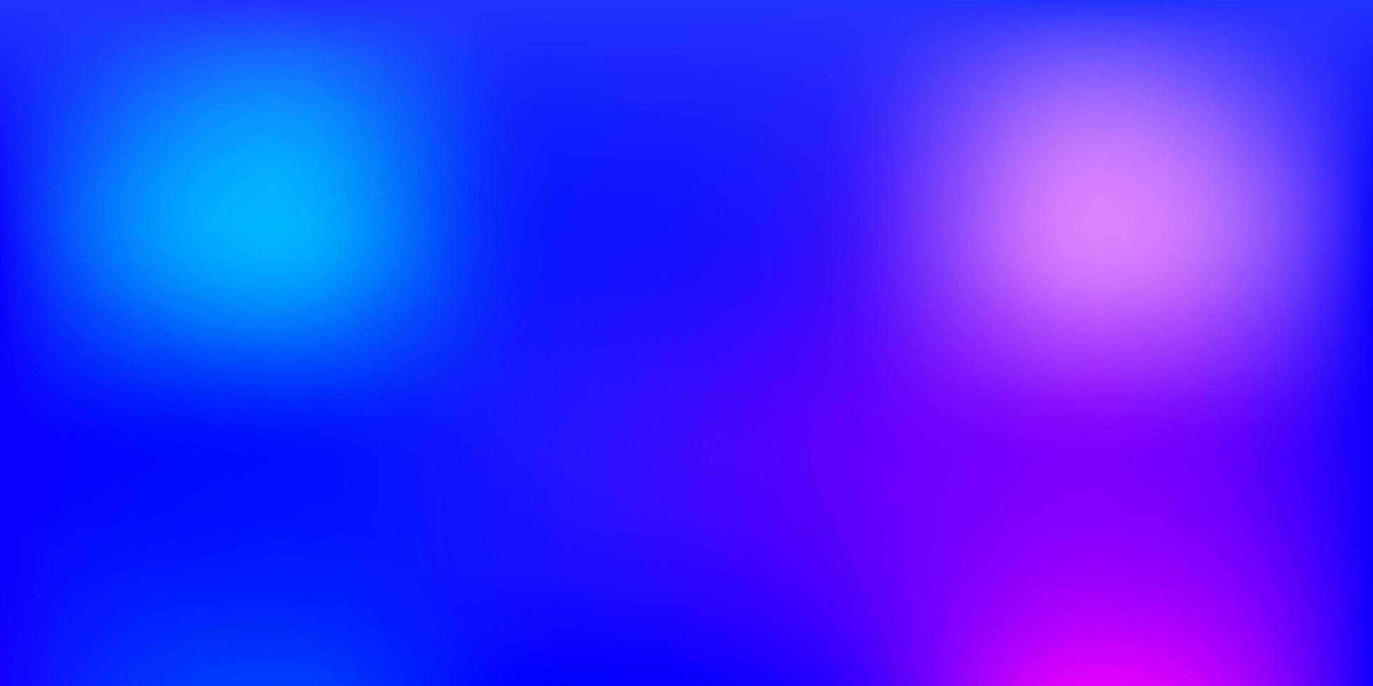 lichtroze, blauwe vector verloop vervagen lay-out.