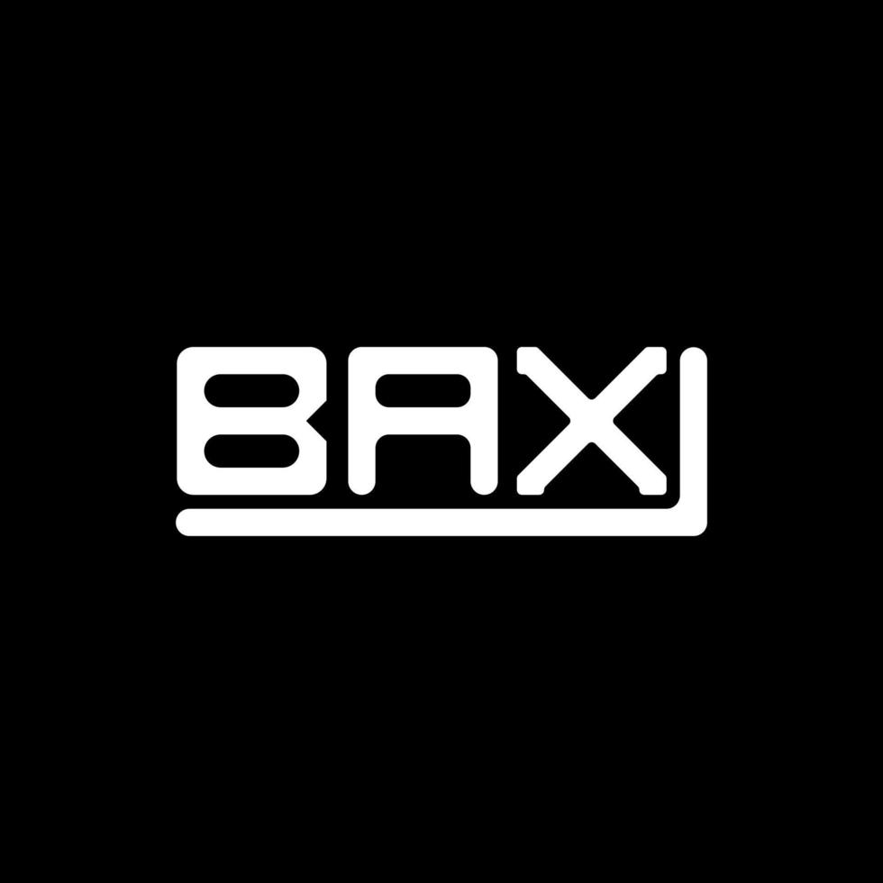 bax brief logo creatief ontwerp met vector grafisch, bax gemakkelijk en modern logo.