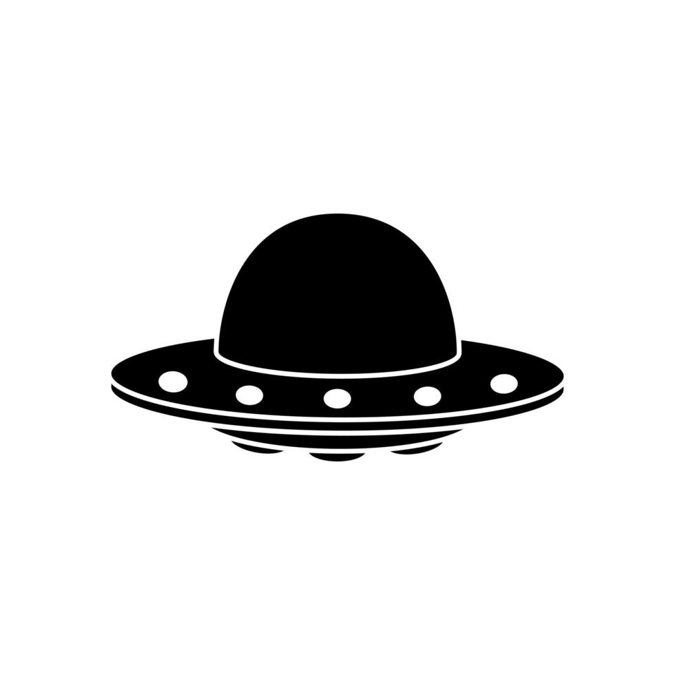 ufo icoon vector. vliegend schotel illustratie teken. buitenaards wezen symbool of logo. vector