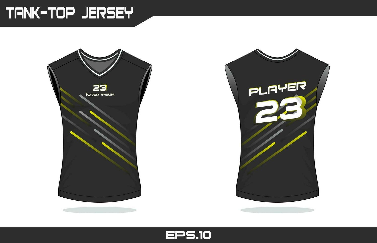 basketbal tanktop Jersey ontwerp vector