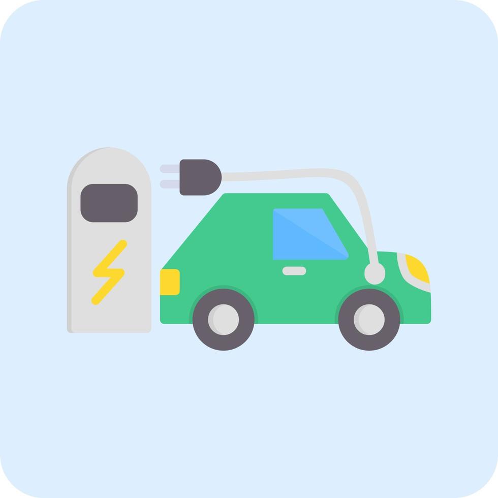 elektrische auto vector icon