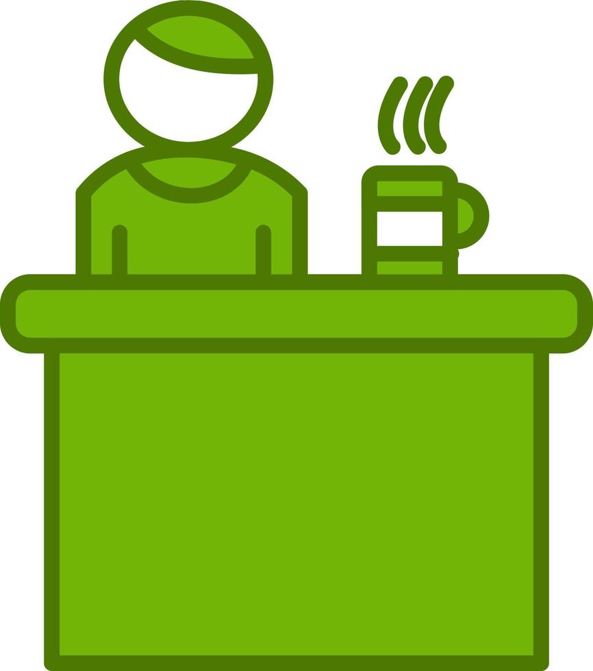 bureau vector pictogram